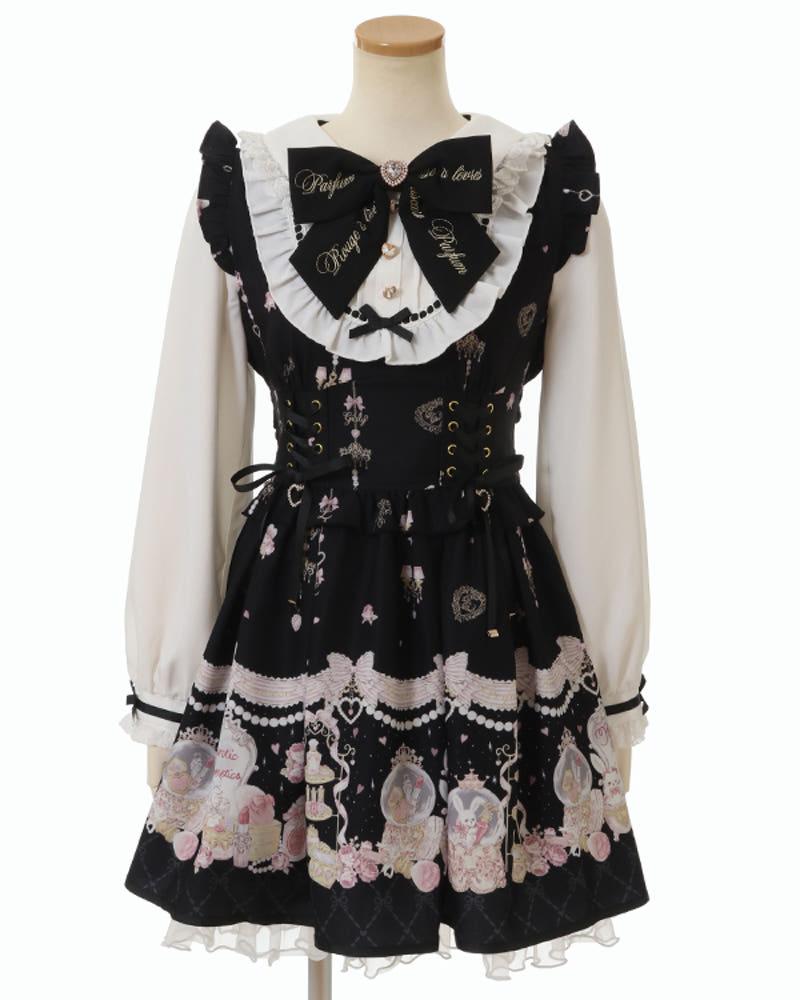 리즈리사 Romantic Cosmetics 무늬 원피스