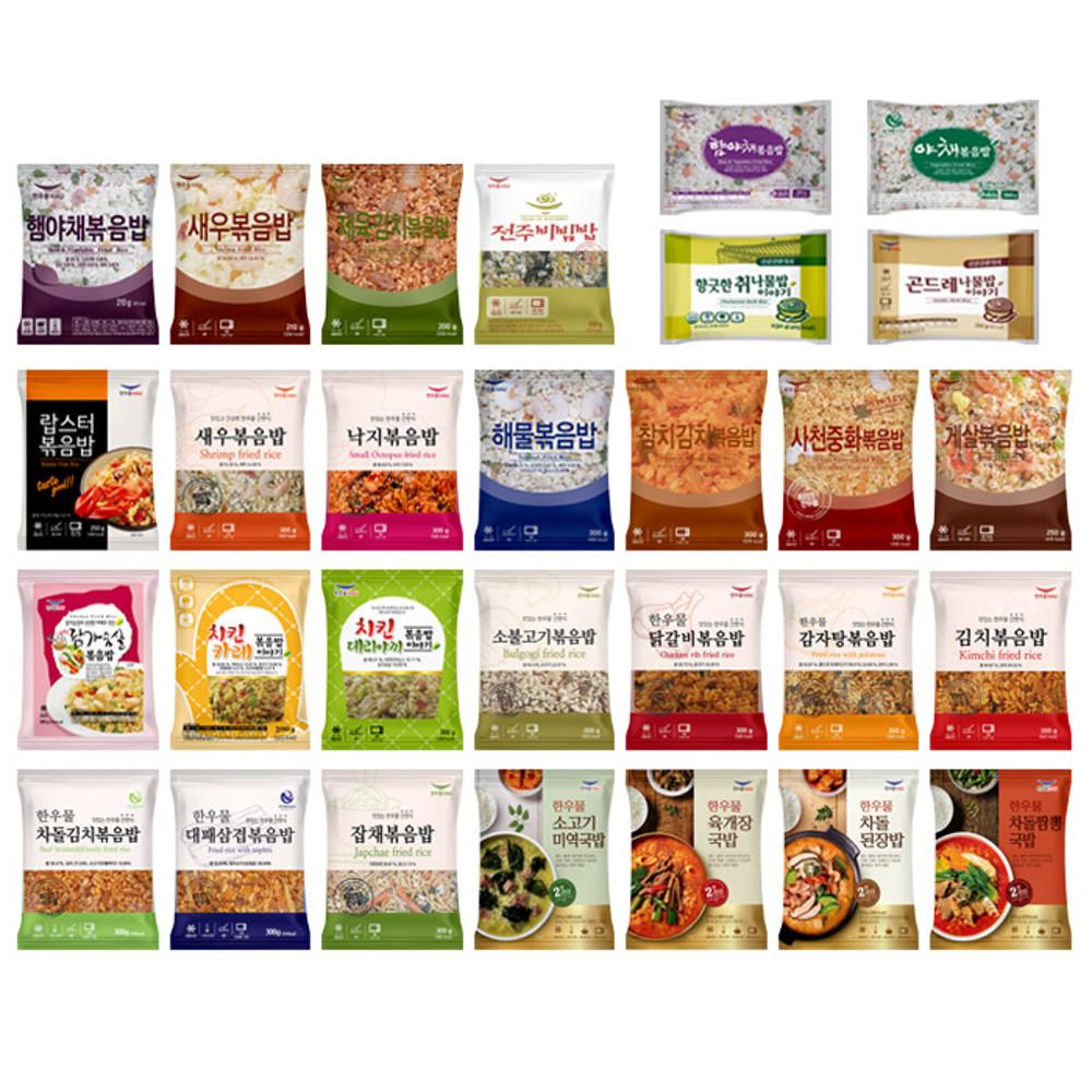 한우물 국밥 볶음밥 x 6봉 골라담기