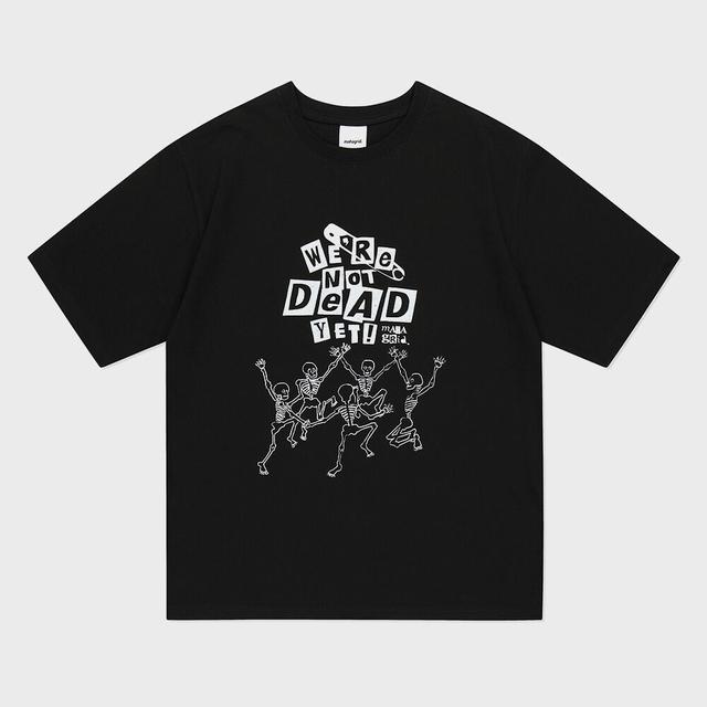 人気★ APR.8 ★APR8 SKELETON T-SHIRT 에이프릴에잇 APR8 SKELETON T-SHIRT [2Color] - 위시버킷
