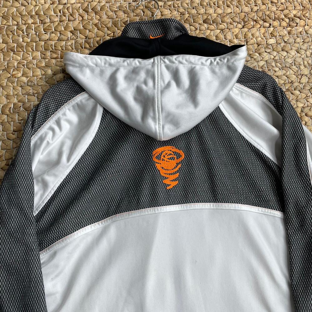 [중고] 90-00s 나이키 엠브로이드 후드탈부착 져지 자켓