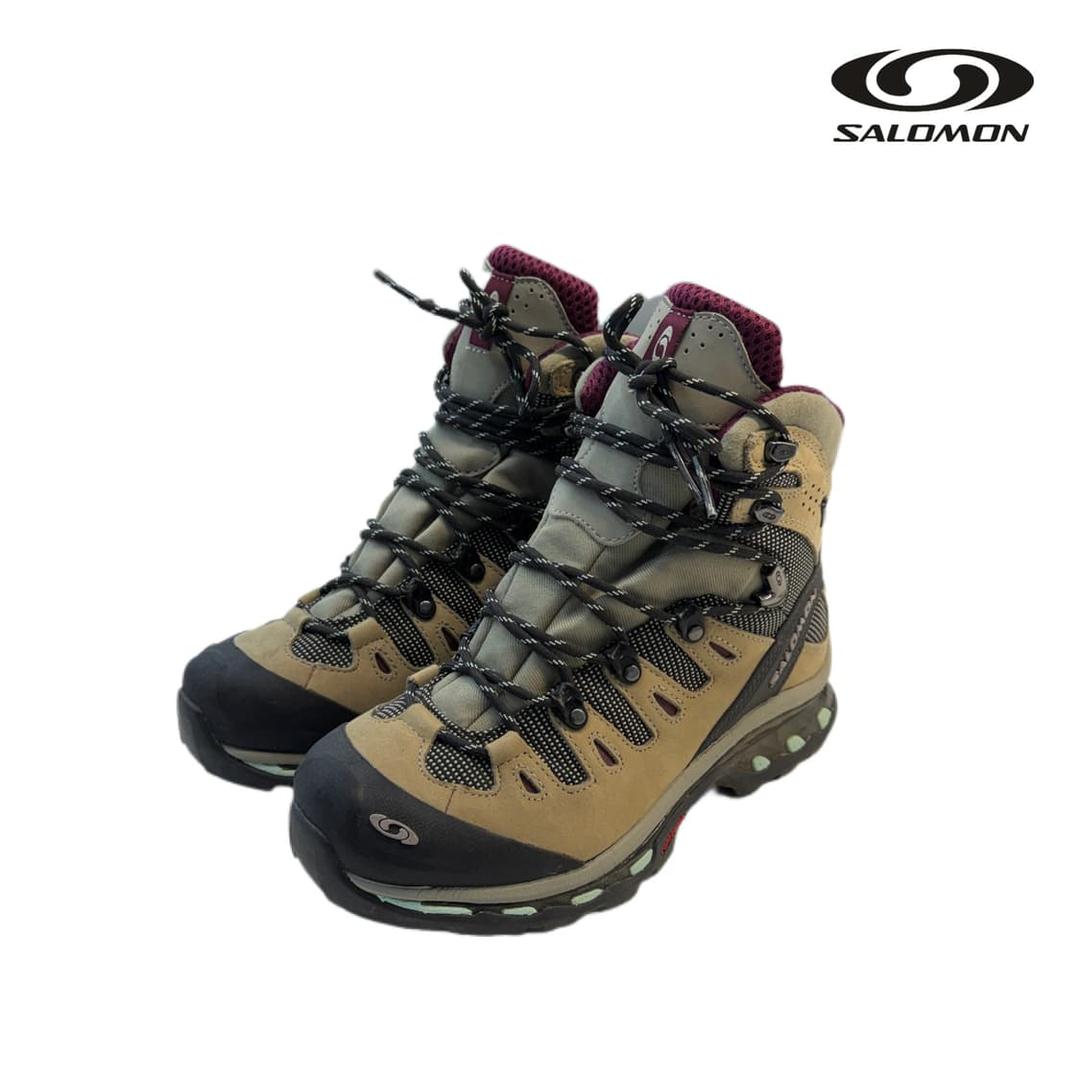 살로몬 퀘스트 4D GTX 고어텍스 고프코어 하이킹 슈즈 230 | 후루츠패밀리