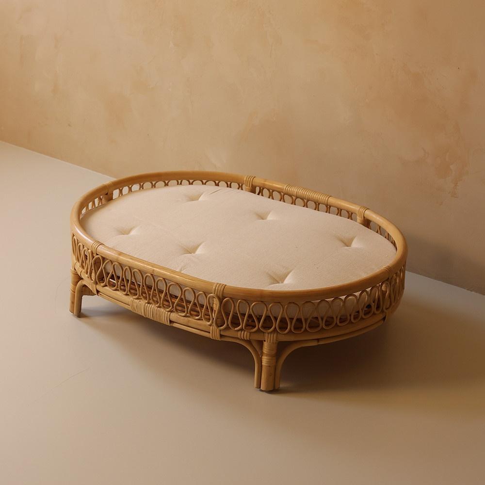 헤일리 ALICE 원목 강아지침대 (방석포함)