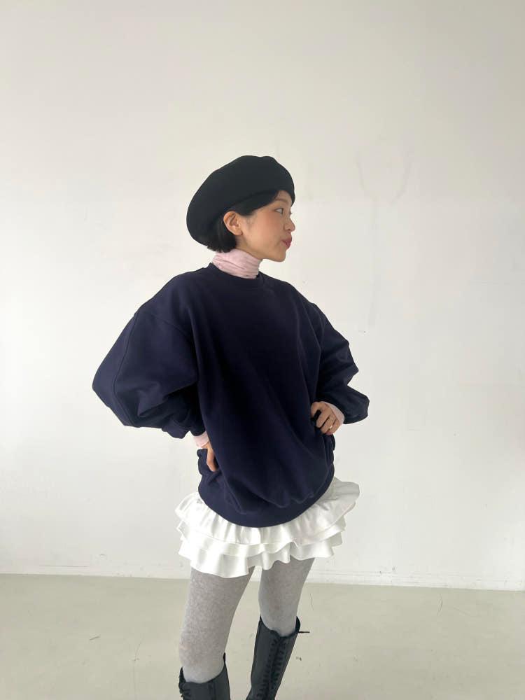 dimming 디밍 모모 소프트 데일리 목폴라 티셔츠(4color)