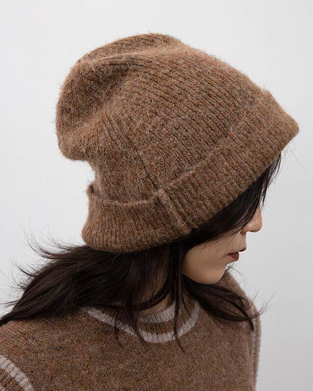 CRYINGCENTER 앙고라 롱 비니 (브라운)