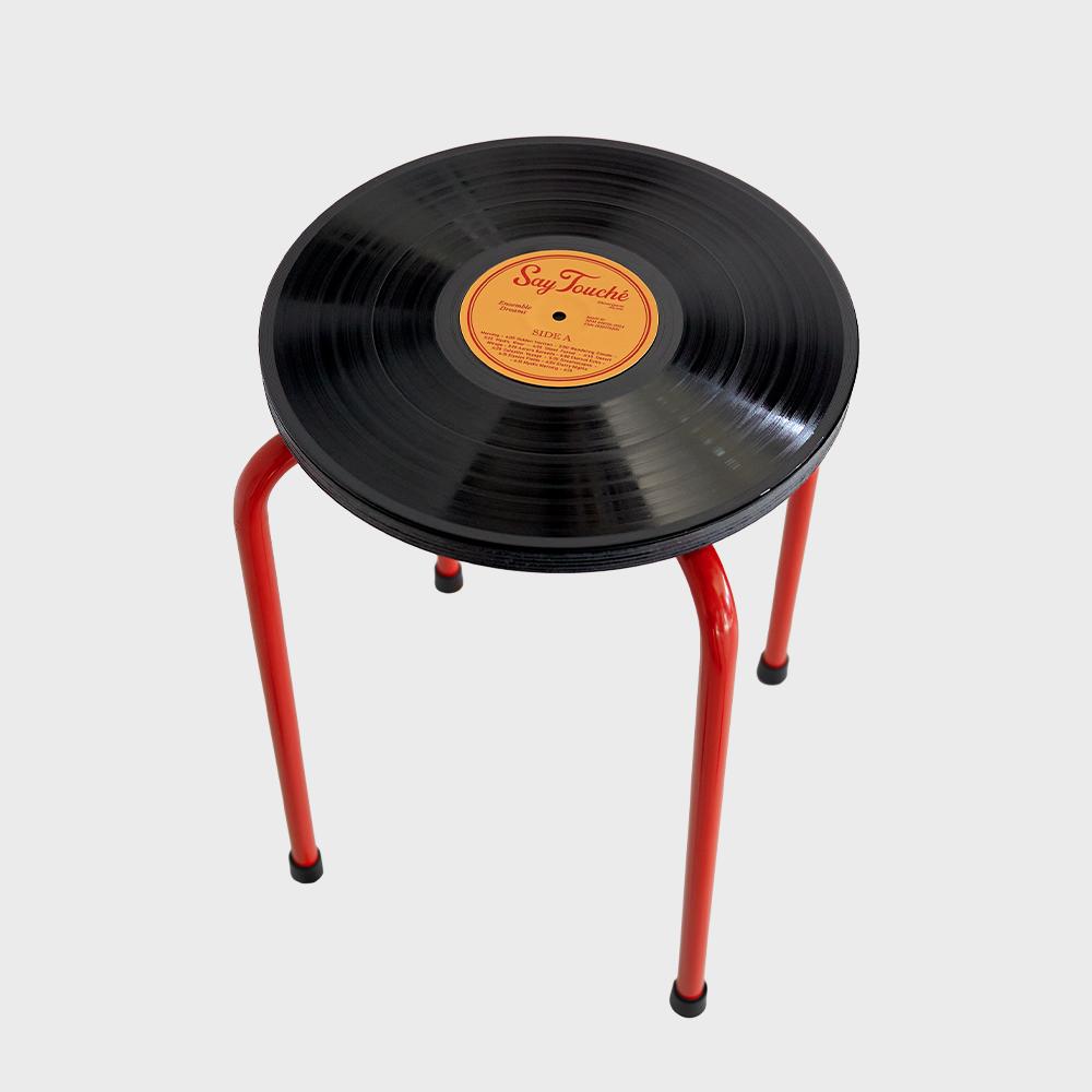 Vinyl Stool Red 바이닐 스툴 레드