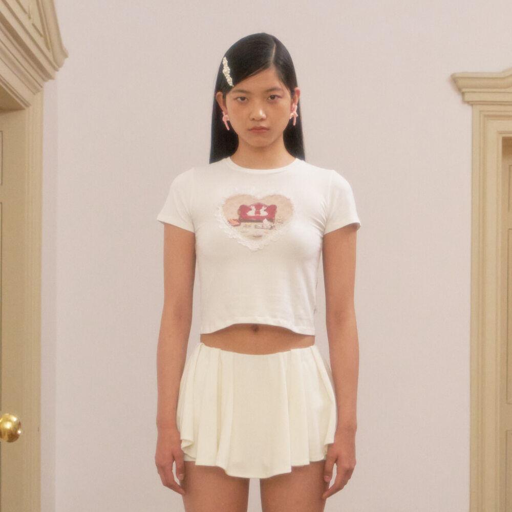 Print T-shirt (Bunnies' Tea Time)