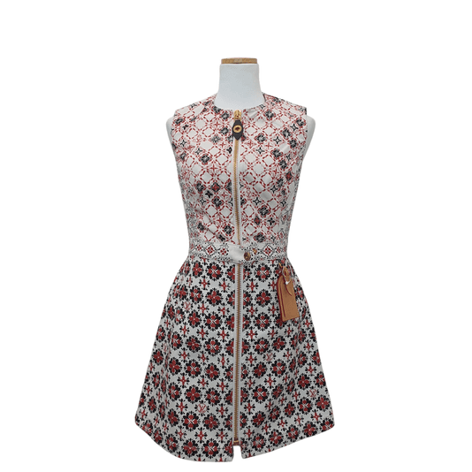 루이비통 태그 디테일 원피스