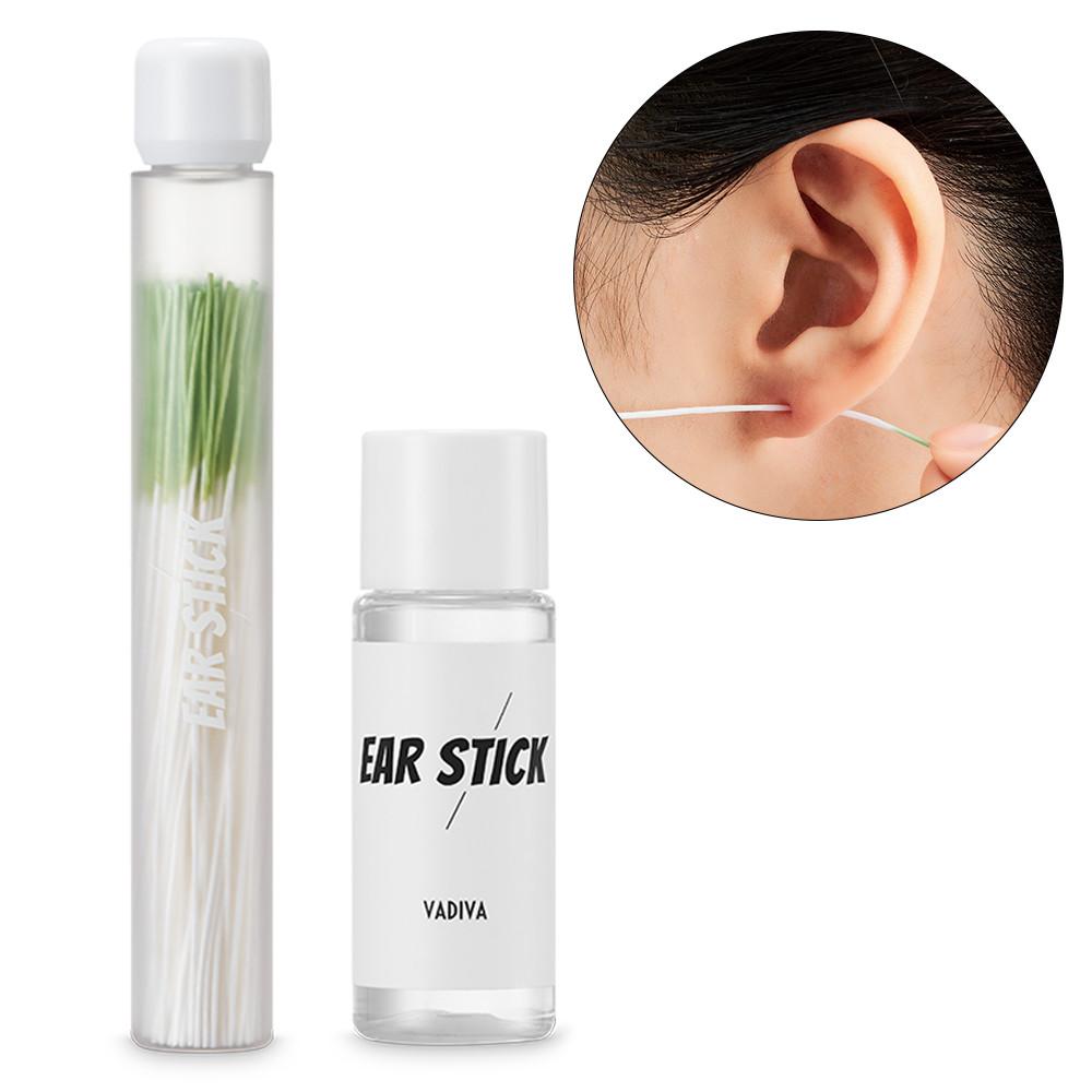 바디바 이어스틱 본품 클렌징워터 20ml+종이실 100개입 귀걸이구멍청소 피어싱홀클리너