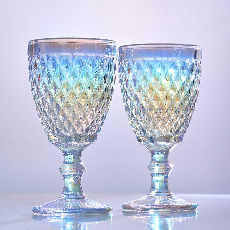 "원조 오로라맛집" 홀리랜드 고블렛 2P / 오로라 와인잔 신혼부부 결혼 집들이 선물