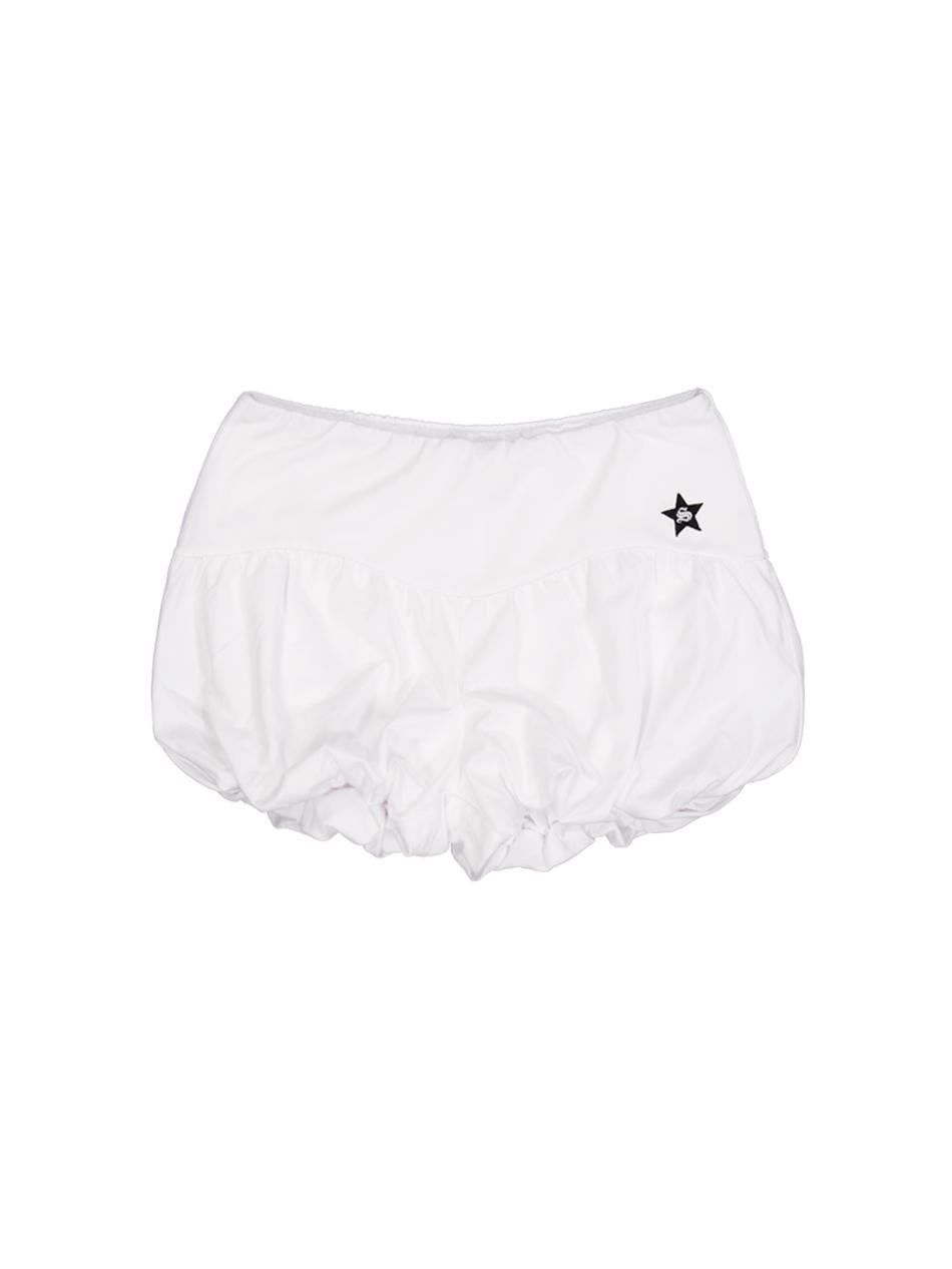VOLUME SHORT PANTS / OFF WHITE