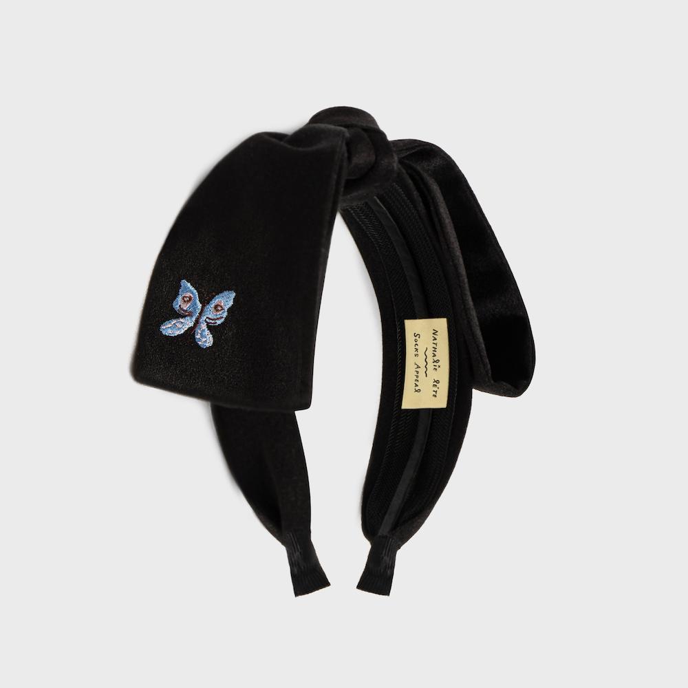 NAT ribbon hair band myosotis