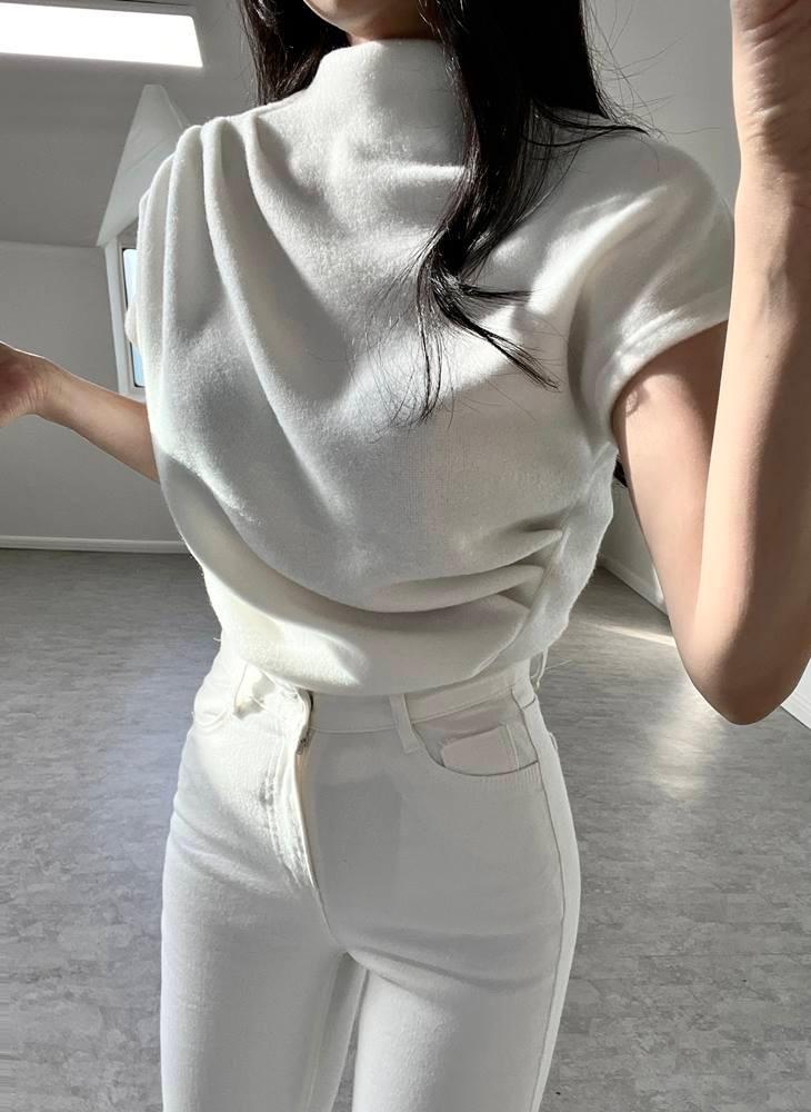 빅세일중겨울 기모 드레이프 셔링 반목 티셔츠 도톰 5컬러