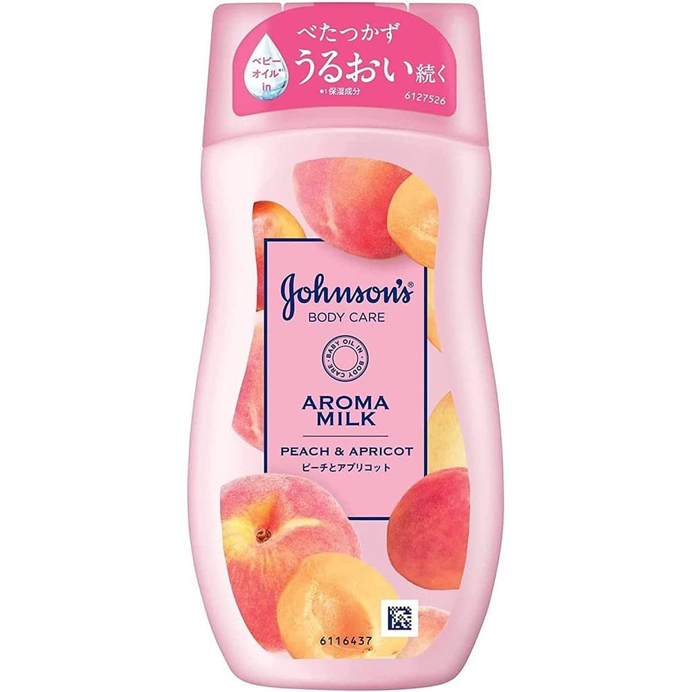 존슨즈 바디 케어 래스팅 아로마 밀크 복숭아 살구 200ml