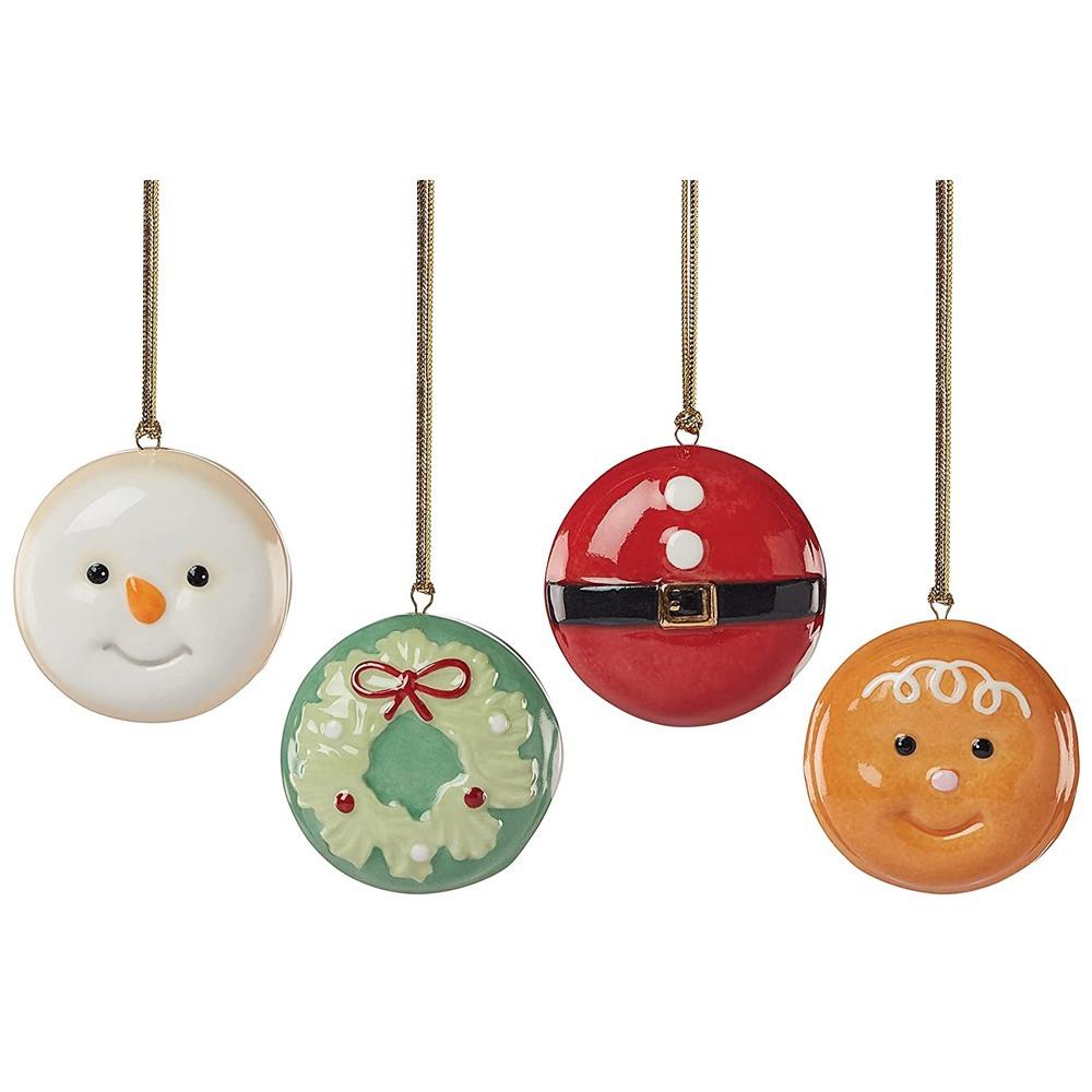 레녹스 오너먼트 크리스마스 마카롱 세트