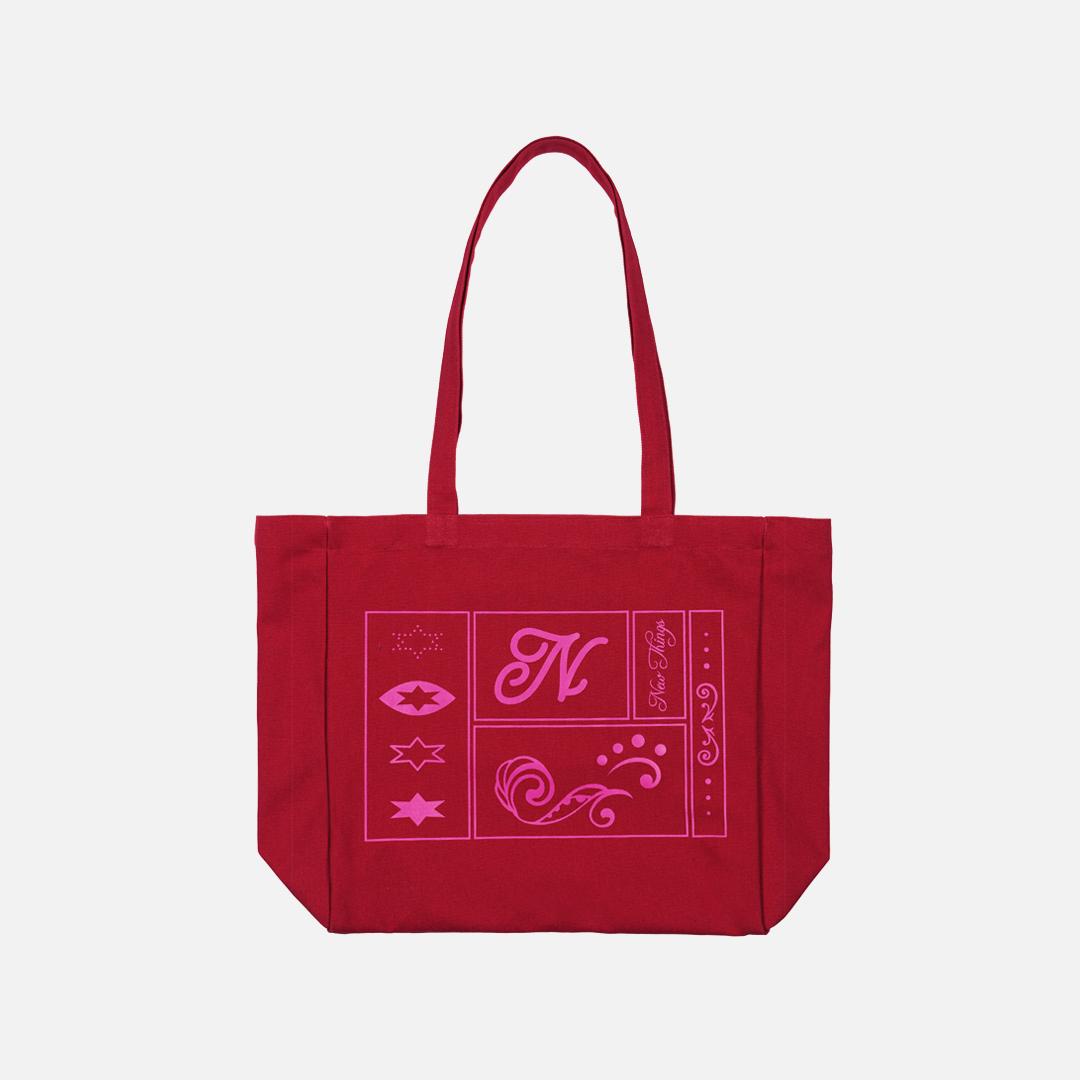 new things canvas bag-red
