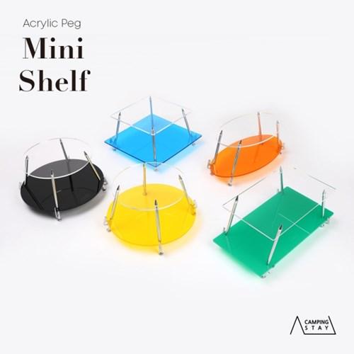 [2/22배송]아크릴 미니 선반 Acrylic Peg Mini Shelf미드센츄리모던