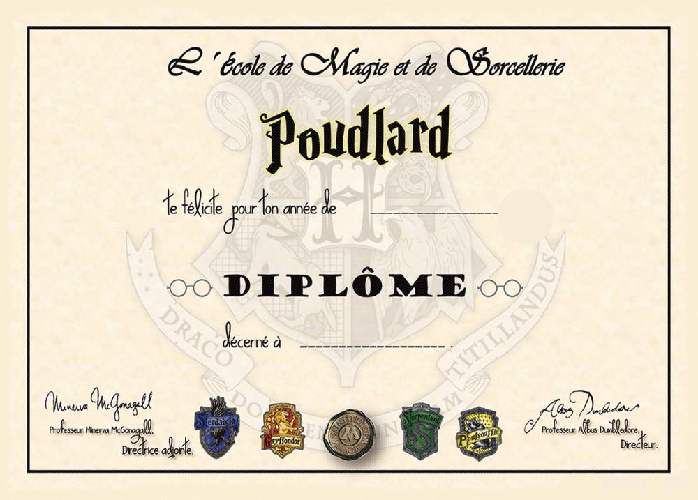 해리포터 수료증 인스 판스티커