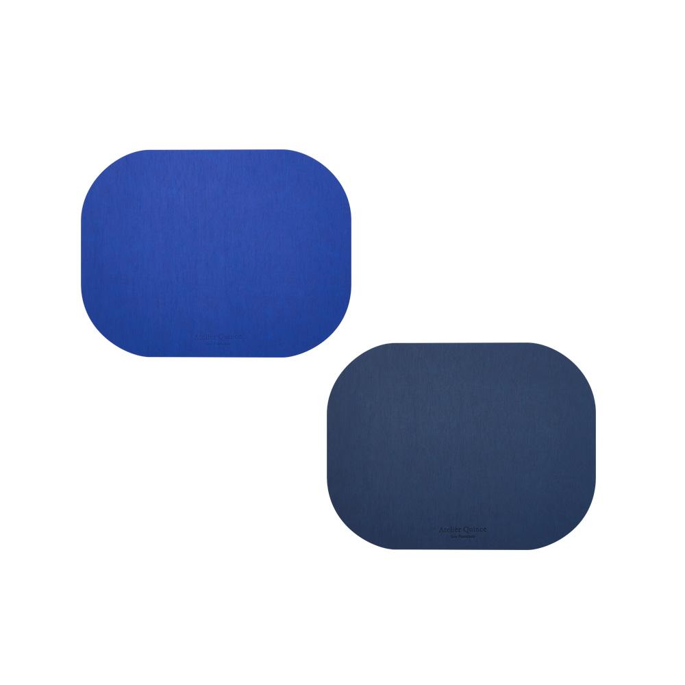 AC Double Placemat , Royal Blue&Navy (2pcs)