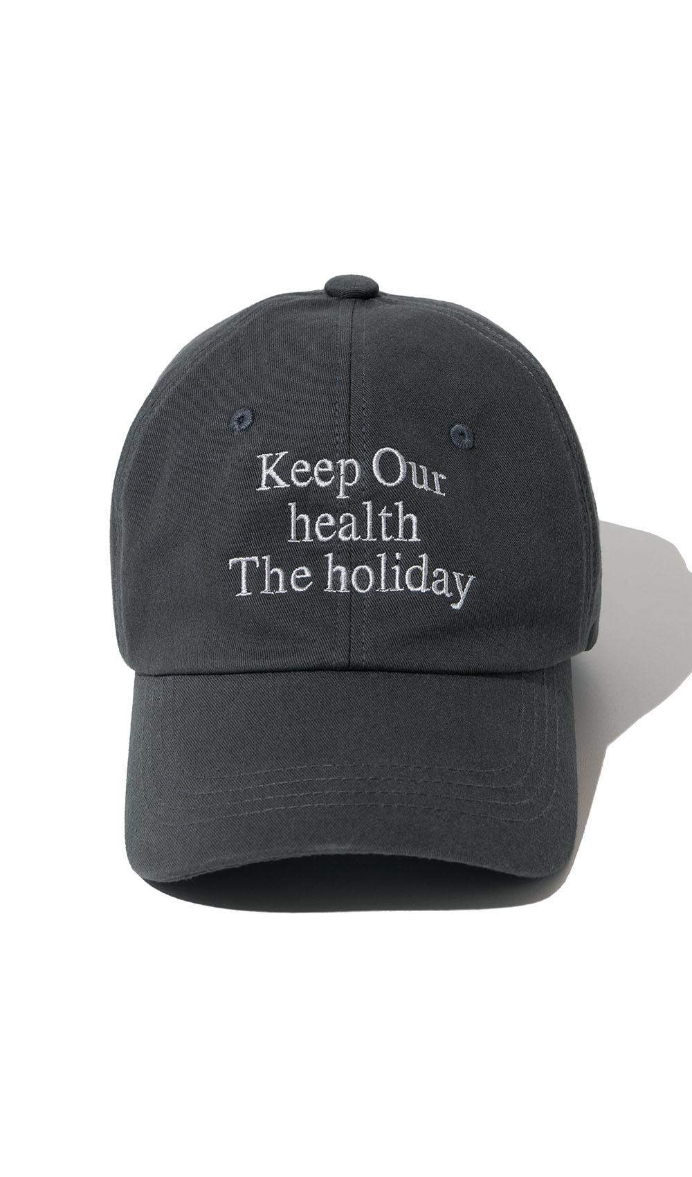 Holiday Signature Ball Cap [Charcoal]
