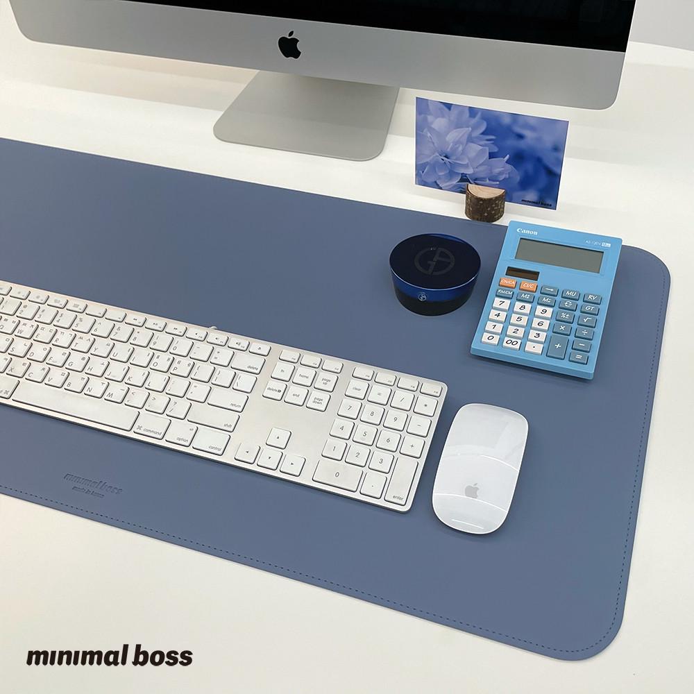 미니멀보스 데스크 매트 (런던 코랄블루)