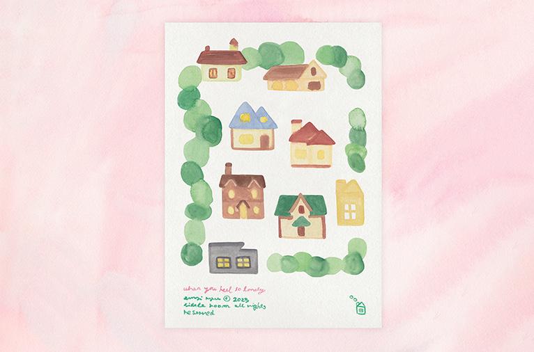 [리틀룸] When you feel so lonely Poster_A3