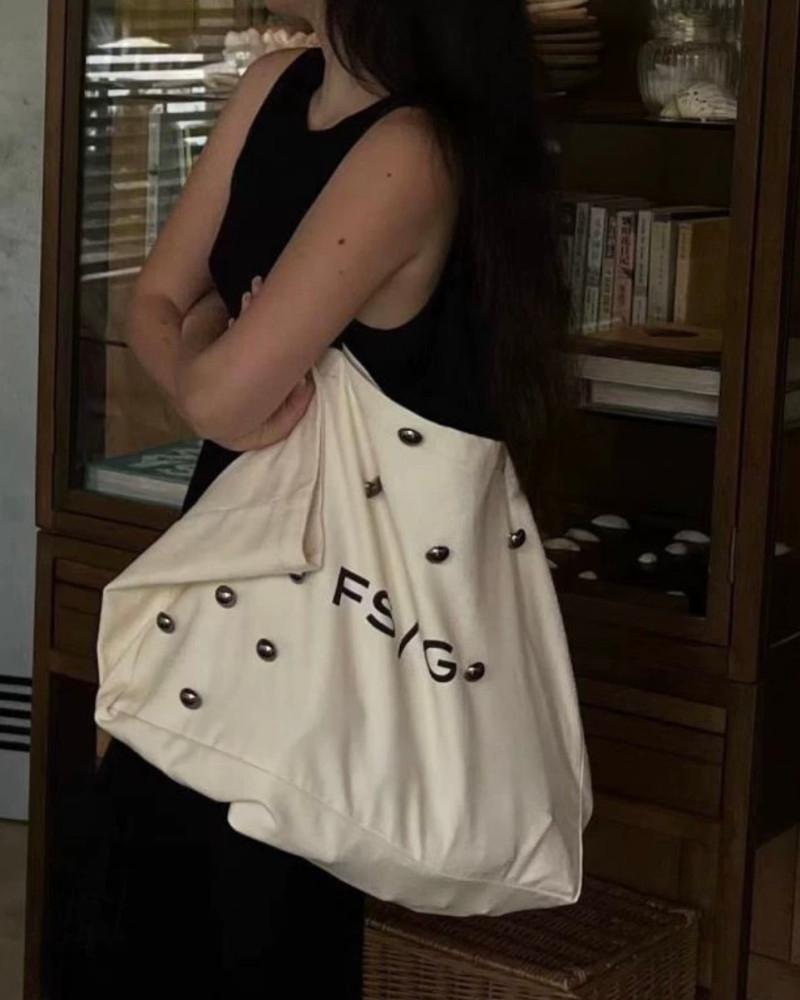 애스크홀 캔버스 가방 에코백 추천 여행 빅사이즈 대형 장바구니 여행