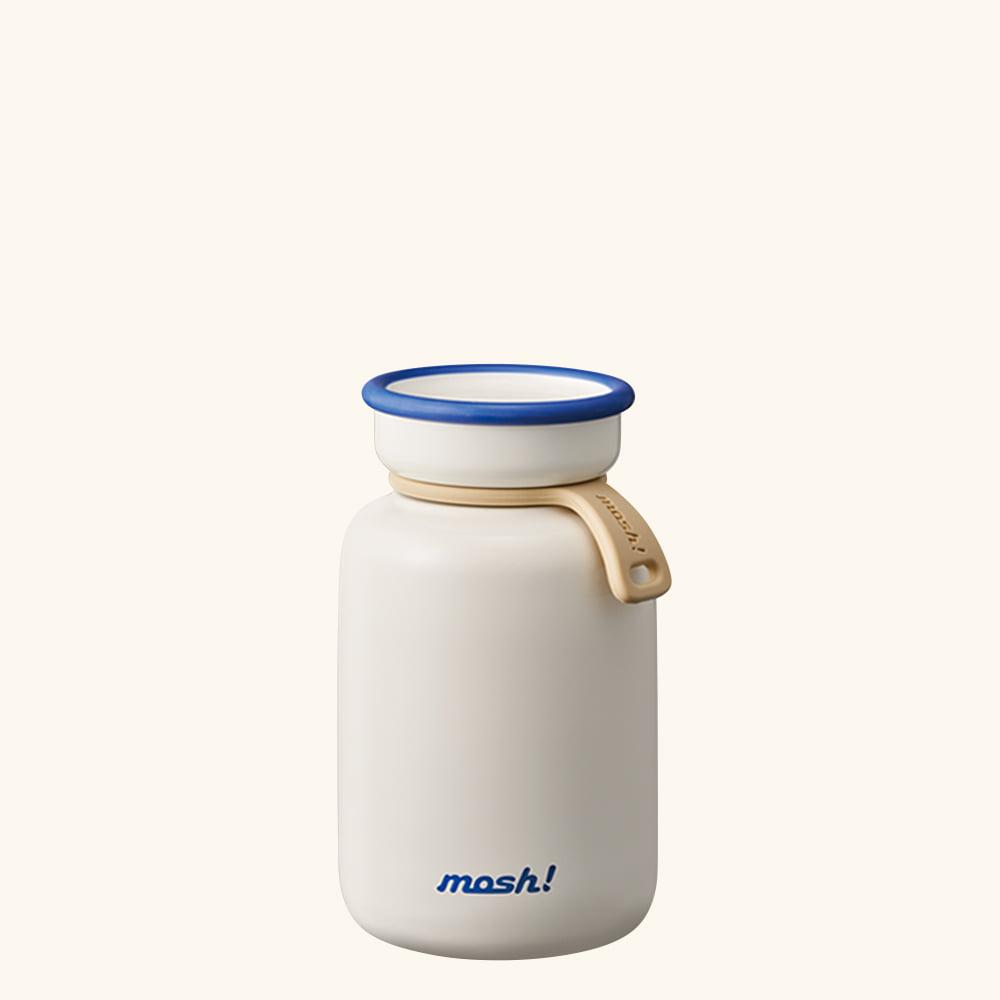 모슈 보온보냉 라떼 텀블러 330ml 화이트