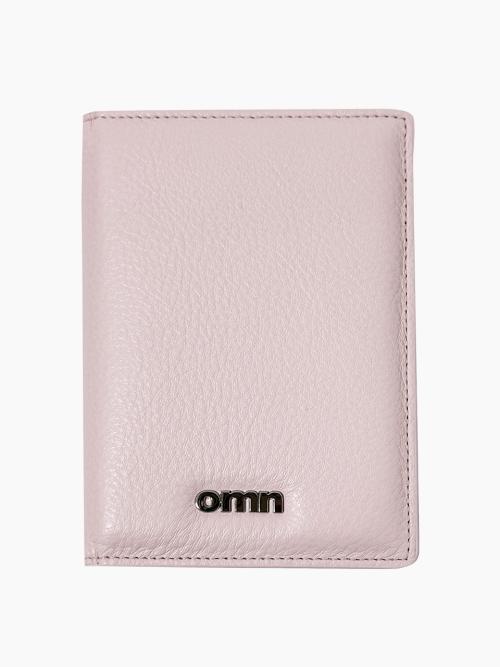 [Anti-Skimming]Memory passport wallet _Starwberry milk