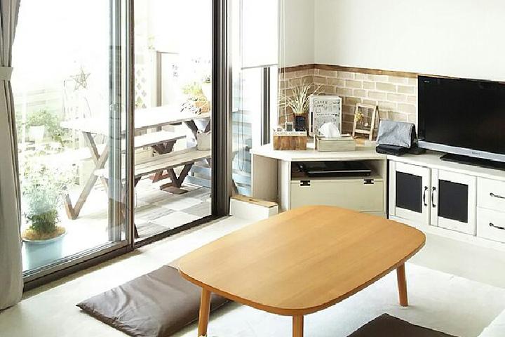 [해외] 코타츠 난방 테이블 직사각형