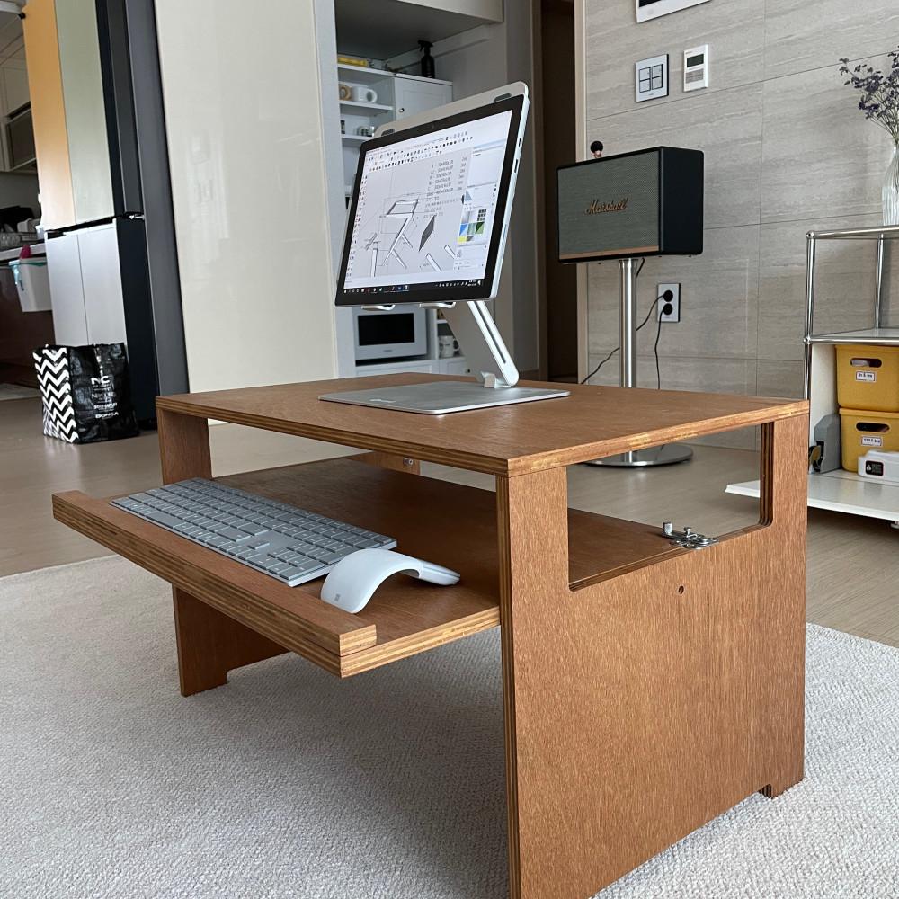 좌식 테이블 Rectangle Table.WN 노트북 테이블