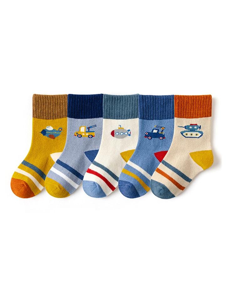 자동차 양말5P세트