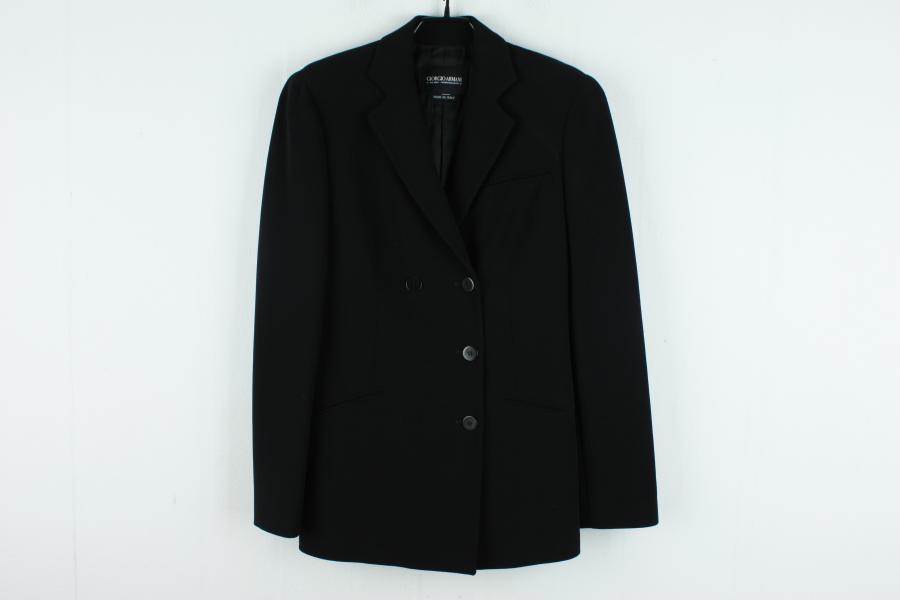 조르지오아르마니 심플 블랙 자켓(38)