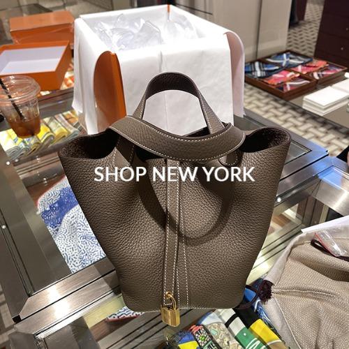 [관부가세 포함] 에르메스 피코탄 18 에토프 금장 끌레망스