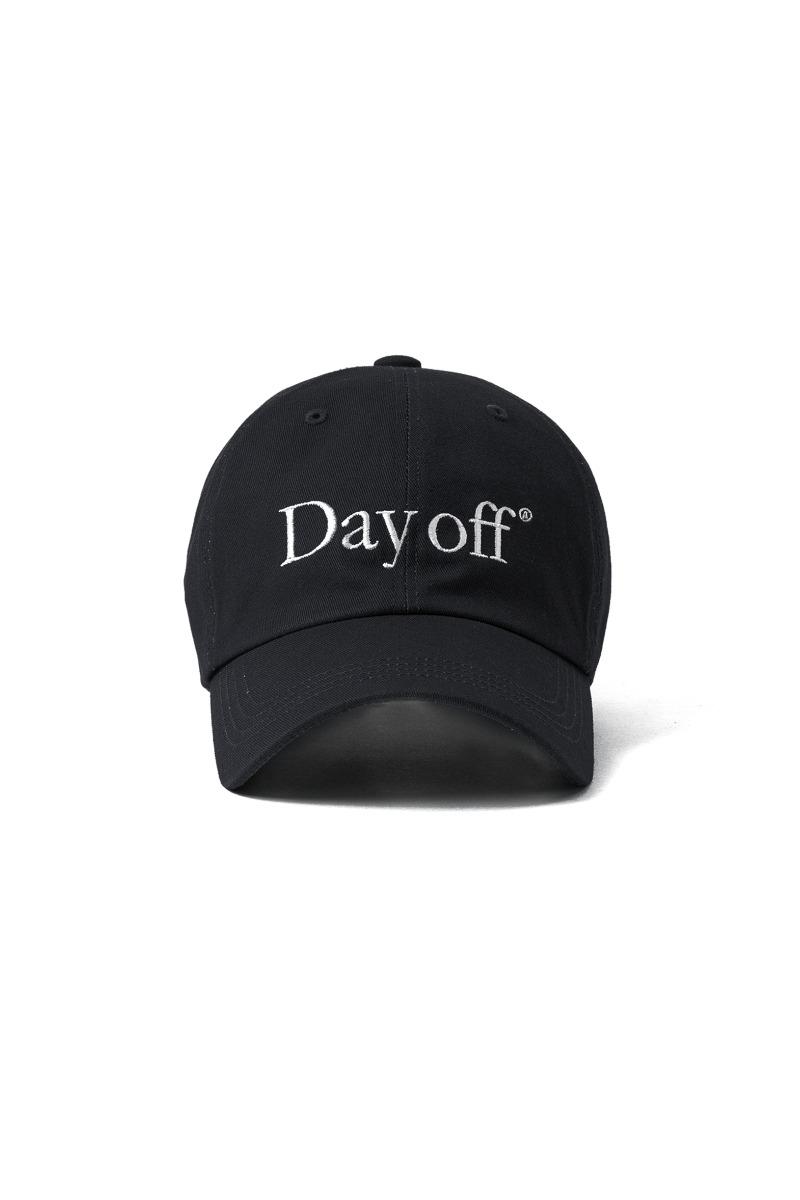 DAY OFF CAP-BLACK