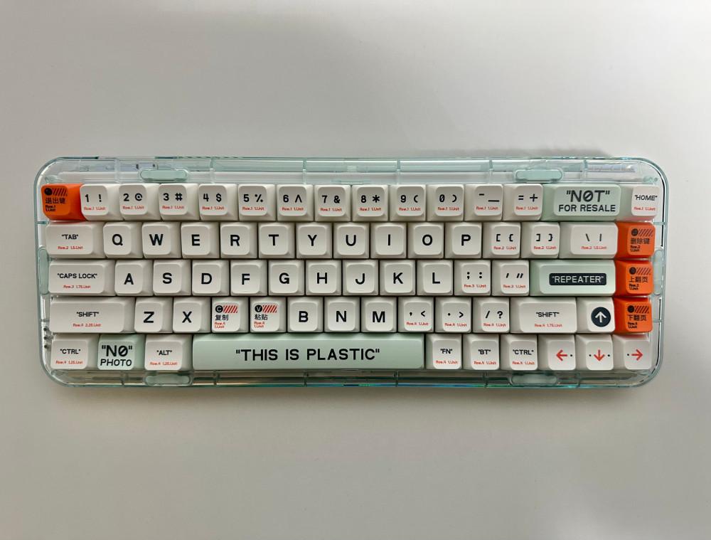 Melgeek Mojo68 PLASTIC 멜긱 모조68 플라스틱 RGB 기계식키보드 PBT