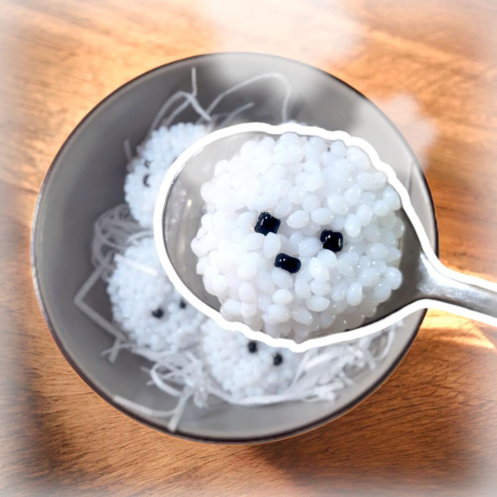 콩밥 비숑 스마트톡 강아지 레진 핸드메이드