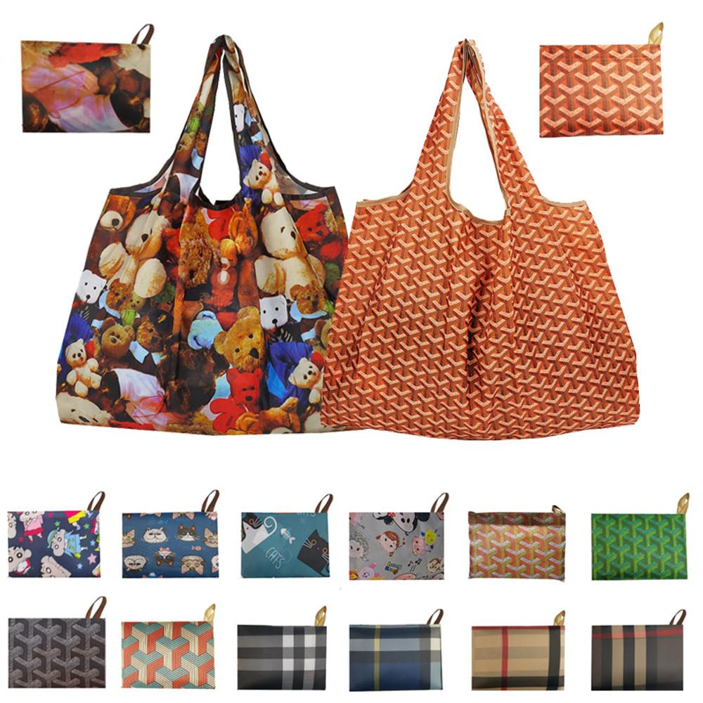 뷰레이터닷컴 휴대용 포켓 장바구니 접이식 시장가방