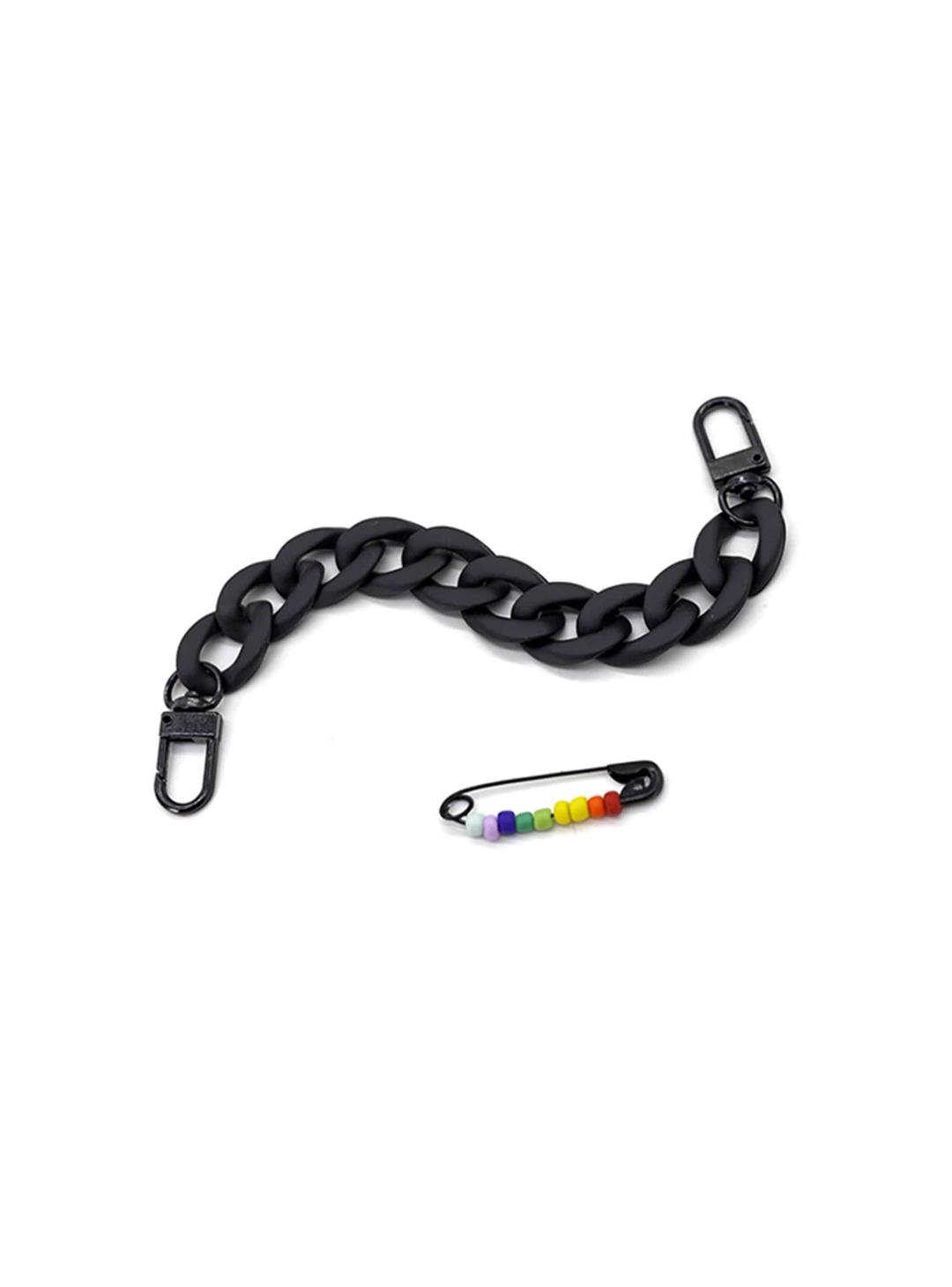 [SMA 슈즈] 모니카 블랙체인 슈어링 신발 장식(탈부착 가능)