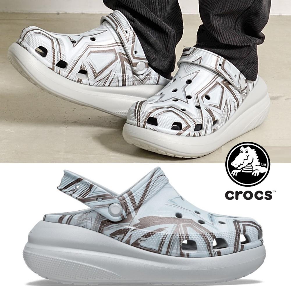 크록스 클래식 크러쉬 하이 로 디스코 여성 클로그