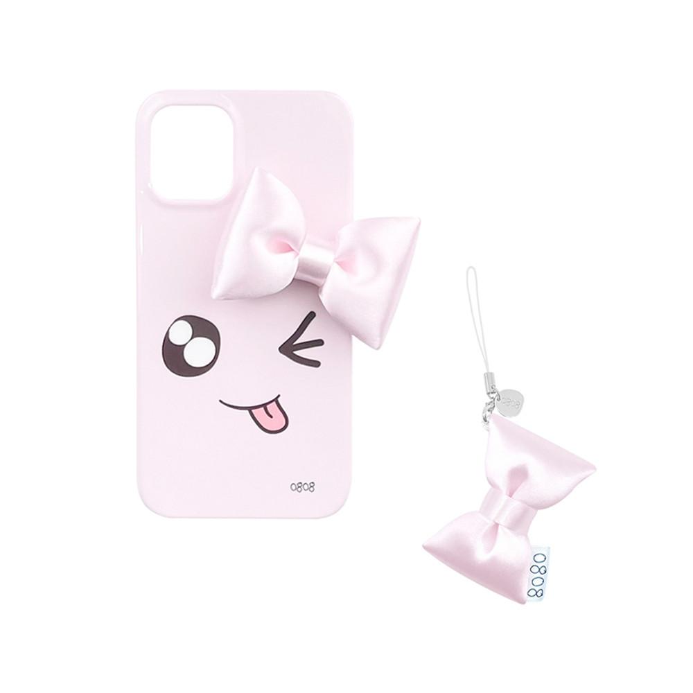 [리본스트랩 증정] merong phonecase (pink)
