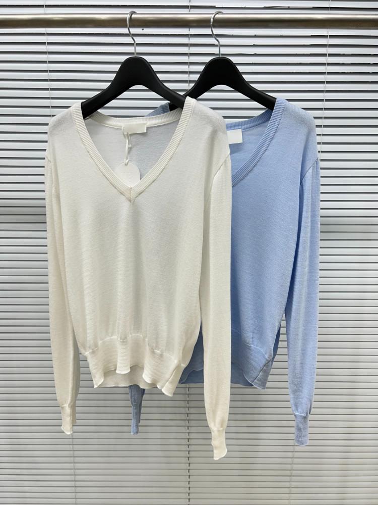 ss시즌오프5] 실키 빈 V 니트