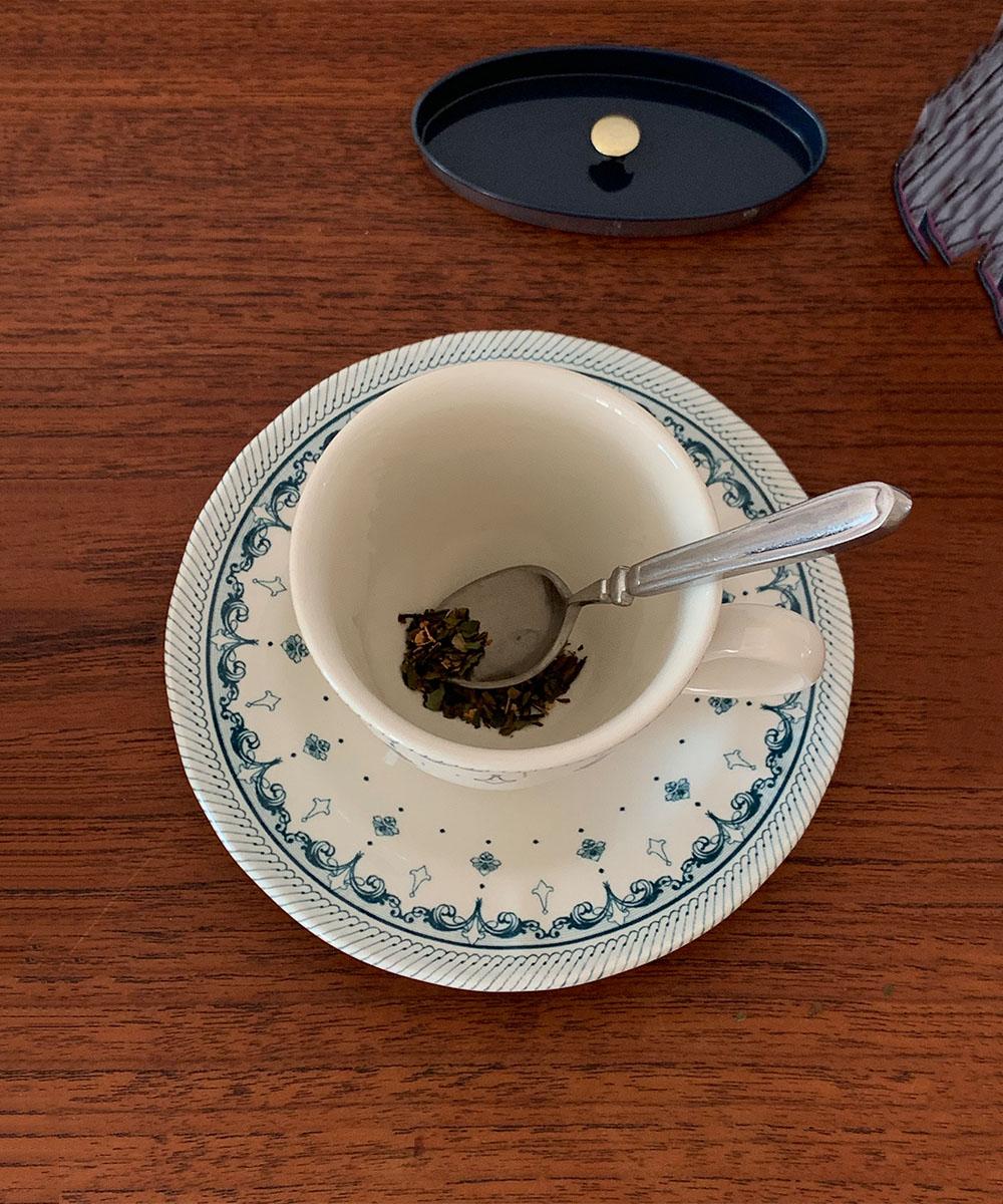 [클레이탄] 로얄크라운 블루 - 커피잔 세트