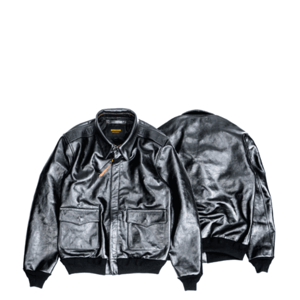 [사이먼스] A-2 홀스하이드 플라이트 자켓