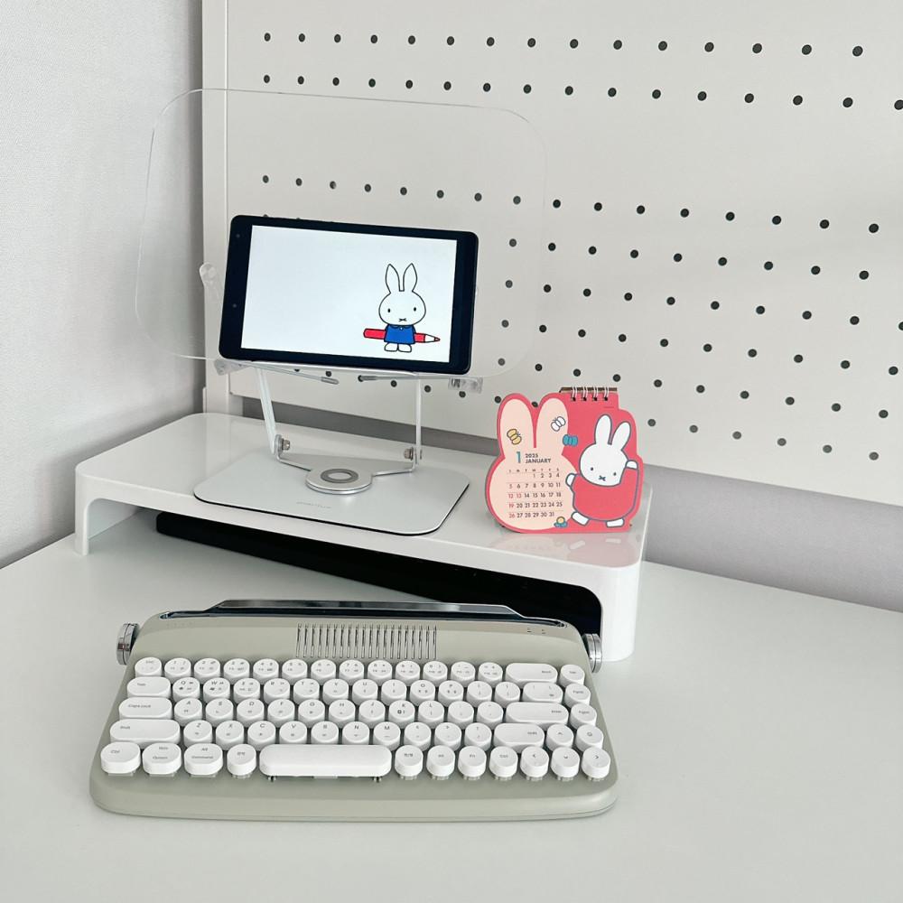 미피 2025년 탁상달력 다이컷 캘린더 데스크테리어 데스크소품