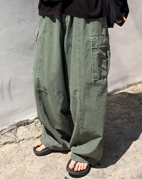 [unisex] 웨딘 카고 벌룬 팬츠 (2color)