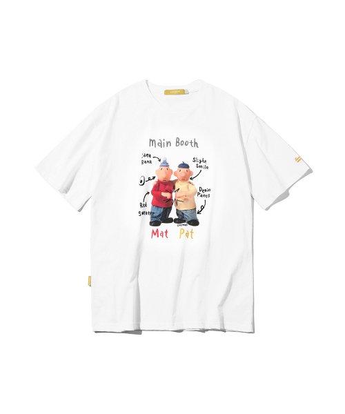 [Pat&Mat] QnA T-shirt(WHITE)