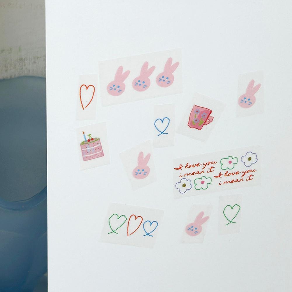 [아이민잇] 러브유 마스킹테이프