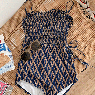 벤디스 슈에라 스모크 다이아체크 모노키니 F334