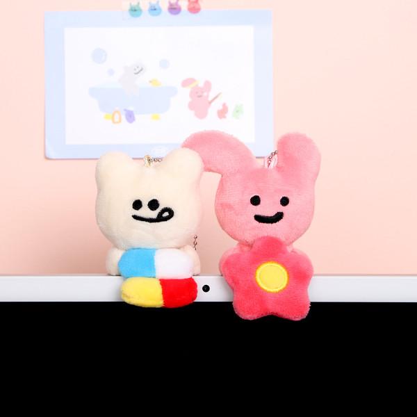 [최대 30% 할인] 바라만 봐도 힘이 나는 모니터인형키링 "행운, 합격, 응원, 직장인 선물"