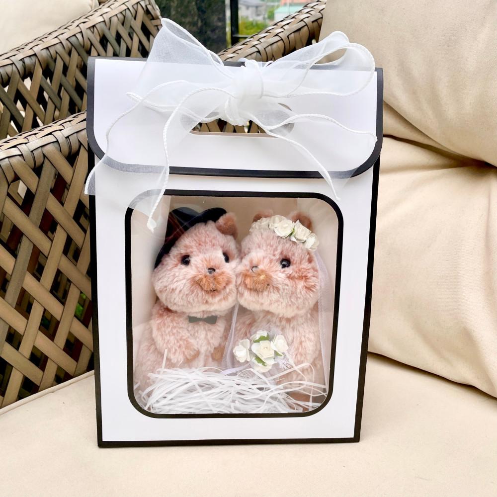 쿼카인형 웨딩쿼카 결혼선물 집들이 선물 애착인형 신혼 피규어 커플 셀프웨딩 소품 인테리어